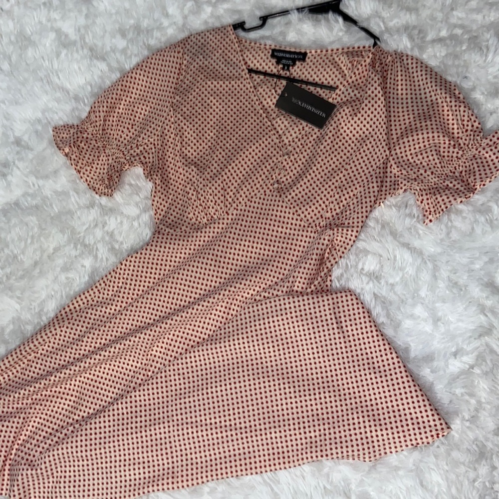 Wednesdays girl polka dot dress